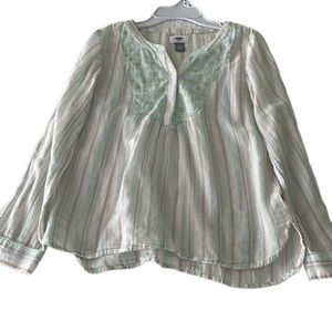 Old Navy girls size 10-12 long sleeve top